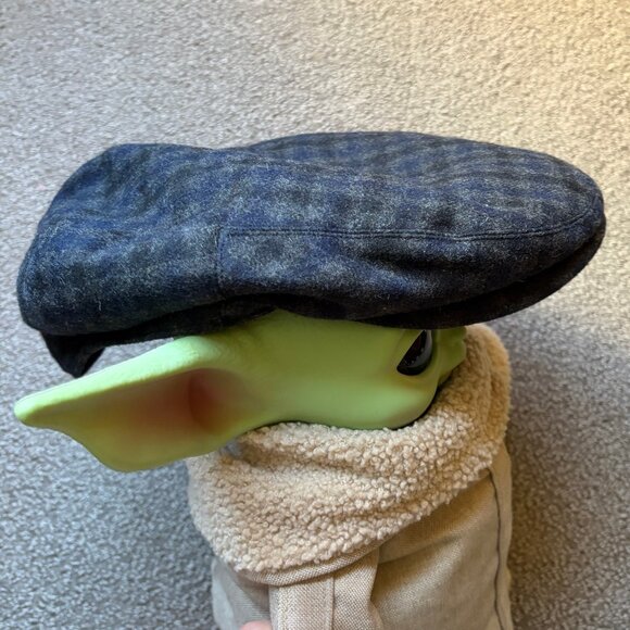 Shandon Irish Wool Plaid Golf Cap🧢 Scottish Tartan Newsboy Hat 7 1/8" 58cm - Picture 4 of 4